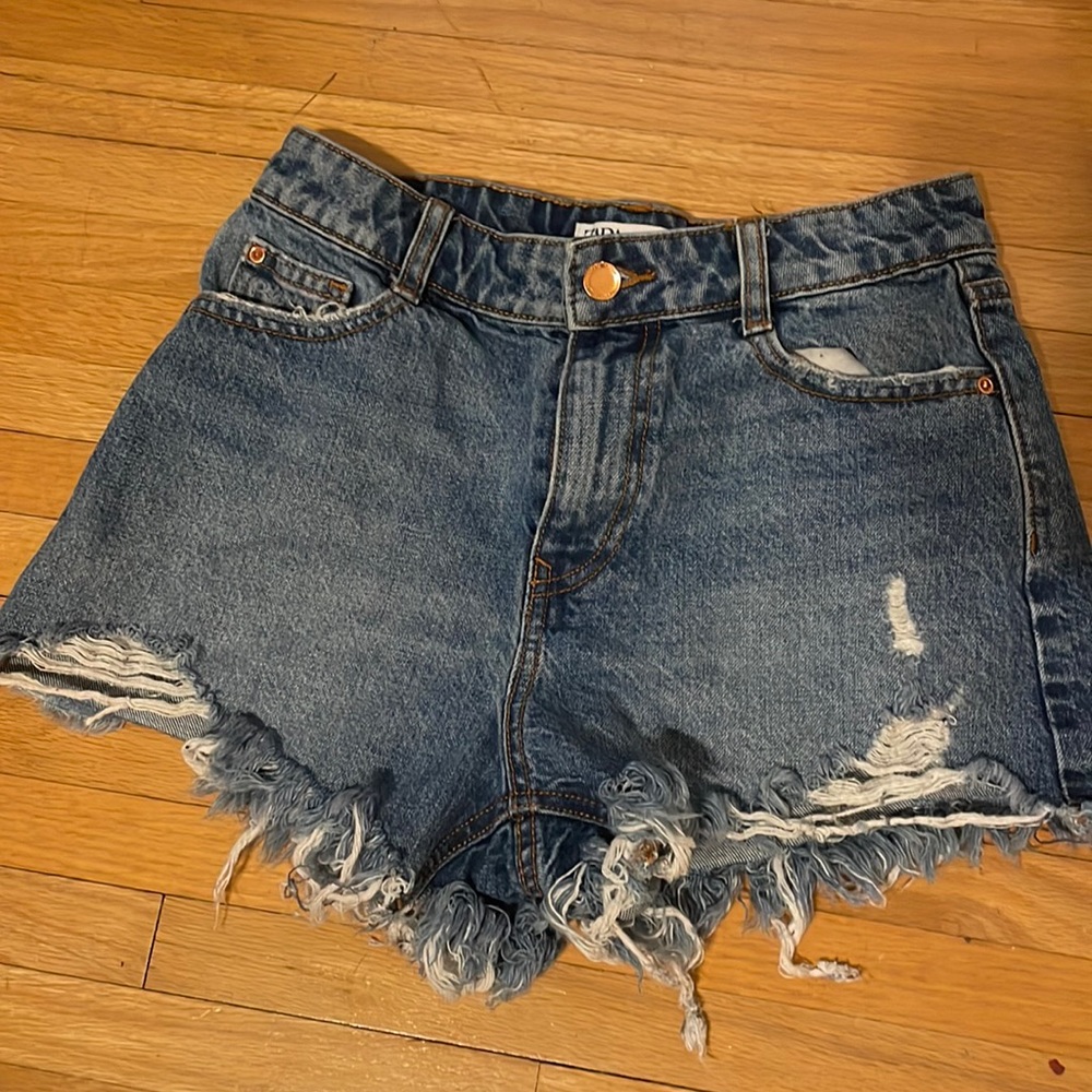 Zara jean shorts